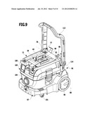 ADAPTER DEVICE FOR A PORTABLE CLEANING APPLIANCE AND CLEANING APPARATUS     WITH AN ADAPTER DEVICE AND A CLEANING APPLIANCE diagram and image