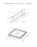 Trench Drain System and Method of Installation on Level Floor Surface,     Particularly for Shower Rooms diagram and image