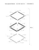 Trench Drain System and Method of Installation on Level Floor Surface,     Particularly for Shower Rooms diagram and image