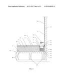 Trench Drain System and Method of Installation on Level Floor Surface,     Particularly for Shower Rooms diagram and image