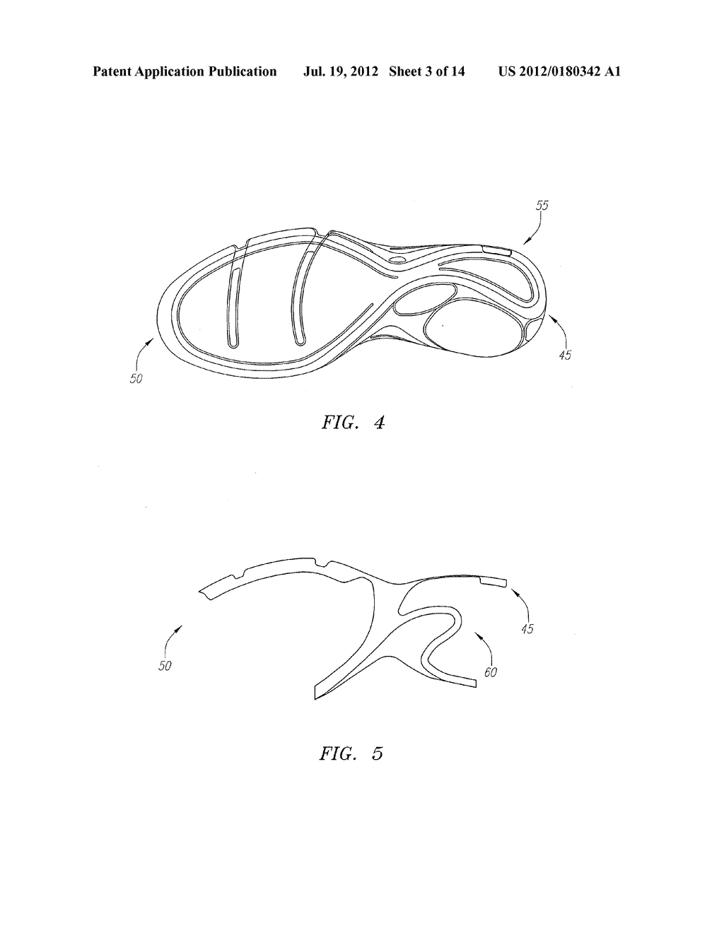 CHEMICALLY-TREATED OUTSOLE ASSEMBLY FOR A GOLF SHOE - diagram, schematic, and image 04