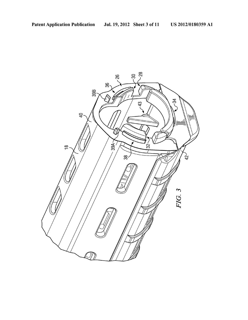 Firearm Hand Guard Cap Interface - diagram, schematic, and image 04