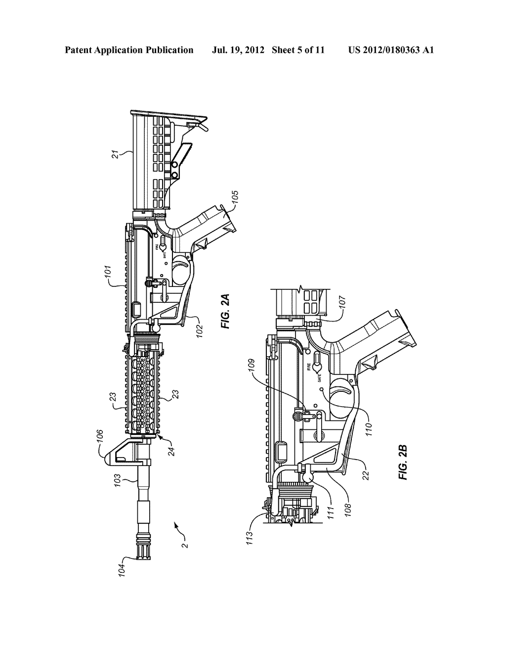 APPARATUS FOR MOUNTING ACCESSORIES ON THE ACCESSORY RAIL OF A WEAPON - diagram, schematic, and image 06