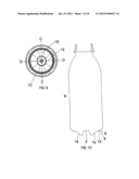 METHOD OF PROCESSING A CONTAINER AND BASE CUP STRUCTURE FOR REMOVAL OF     VACUUM PRESSURE diagram and image