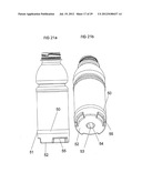 METHOD OF PROCESSING A CONTAINER AND BASE CUP STRUCTURE FOR REMOVAL OF     VACUUM PRESSURE diagram and image