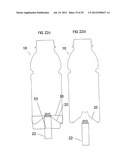 METHOD OF PROCESSING A CONTAINER AND BASE CUP STRUCTURE FOR REMOVAL OF     VACUUM PRESSURE diagram and image