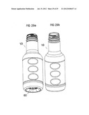 METHOD OF PROCESSING A CONTAINER AND BASE CUP STRUCTURE FOR REMOVAL OF     VACUUM PRESSURE diagram and image