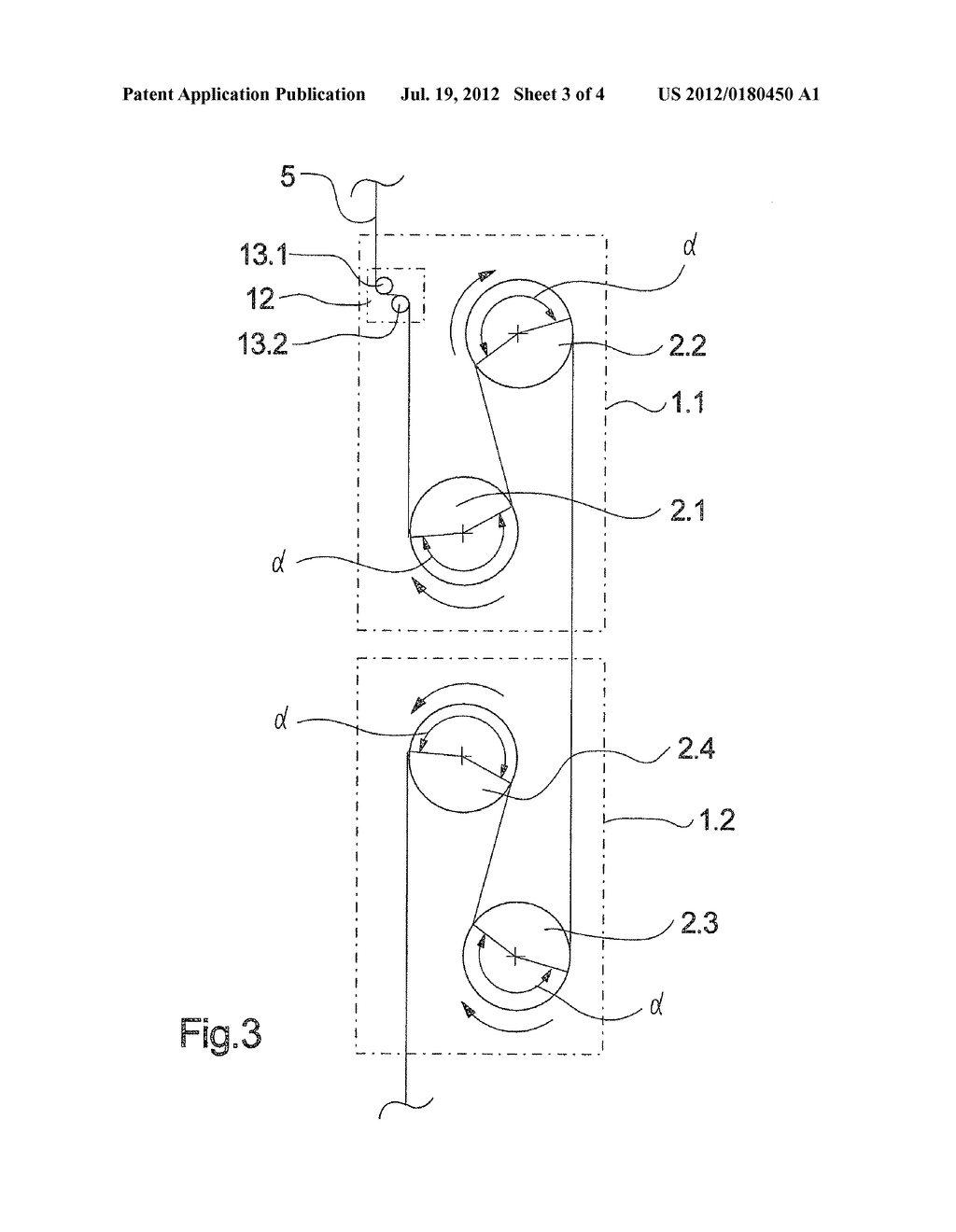 Method For Removing And Drawing A Synthetic Thread And A Device For     Performing The Method - diagram, schematic, and image 04