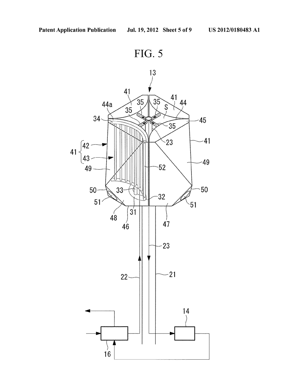 SOLAR HEAT RECEIVING APPARATUS - diagram, schematic, and image 06