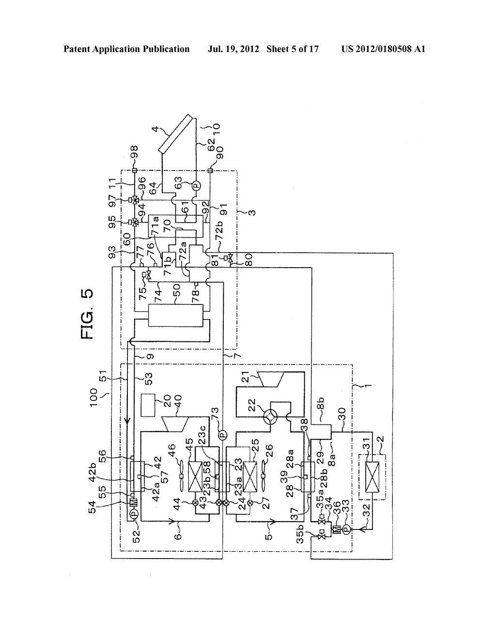 AIR-CONDITIONING HOT-WATER SUPPLY SYSTEM, AND HEAT PUMP UNIT - diagram, schematic, and image 06