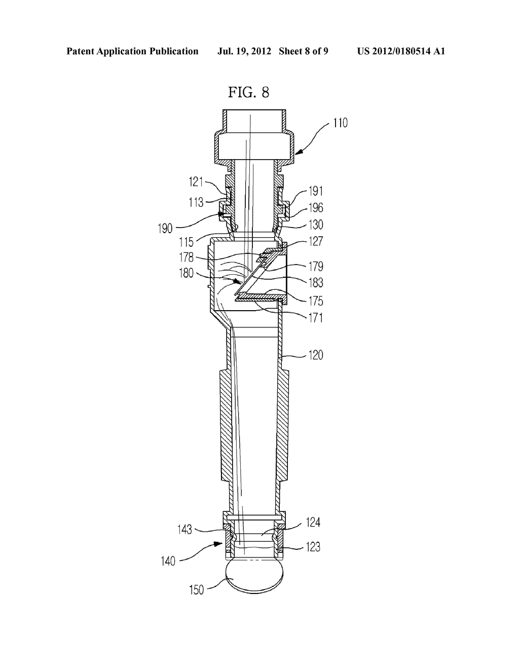 DRAIN HOSE ASSEMBLY AND REFRIGERATOR INCLUDING THE SAME - diagram, schematic, and image 09