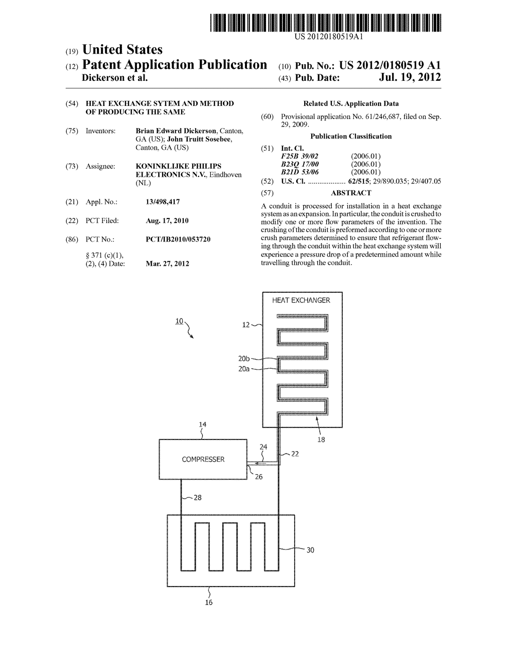 HEAT EXCHANGE SYTEM AND METHOD OF PRODUCING THE SAME - diagram, schematic, and image 01