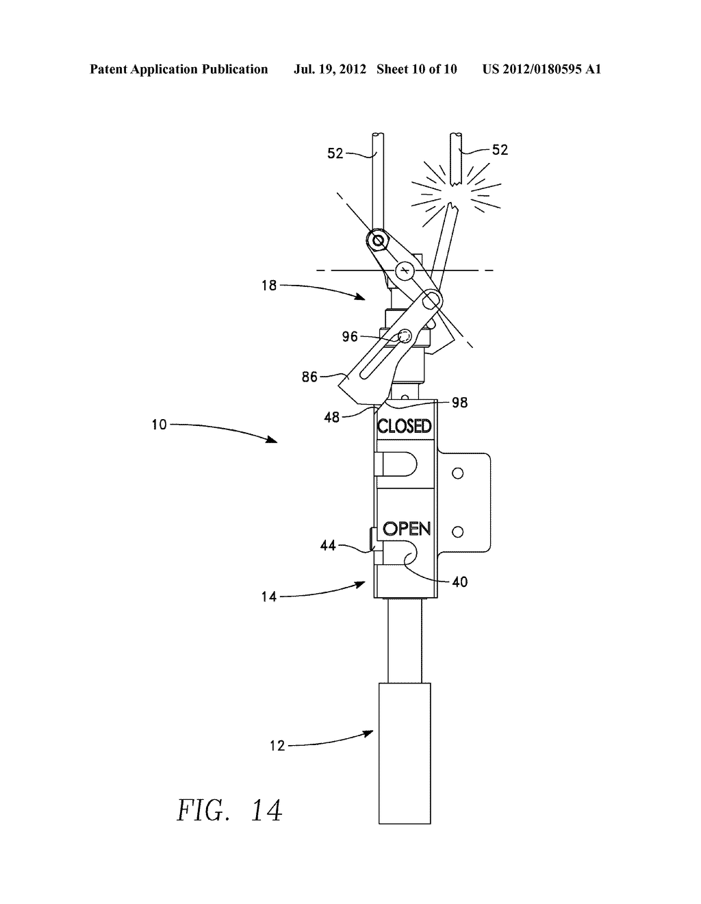 Handle for Latching Mechanism - diagram, schematic, and image 11