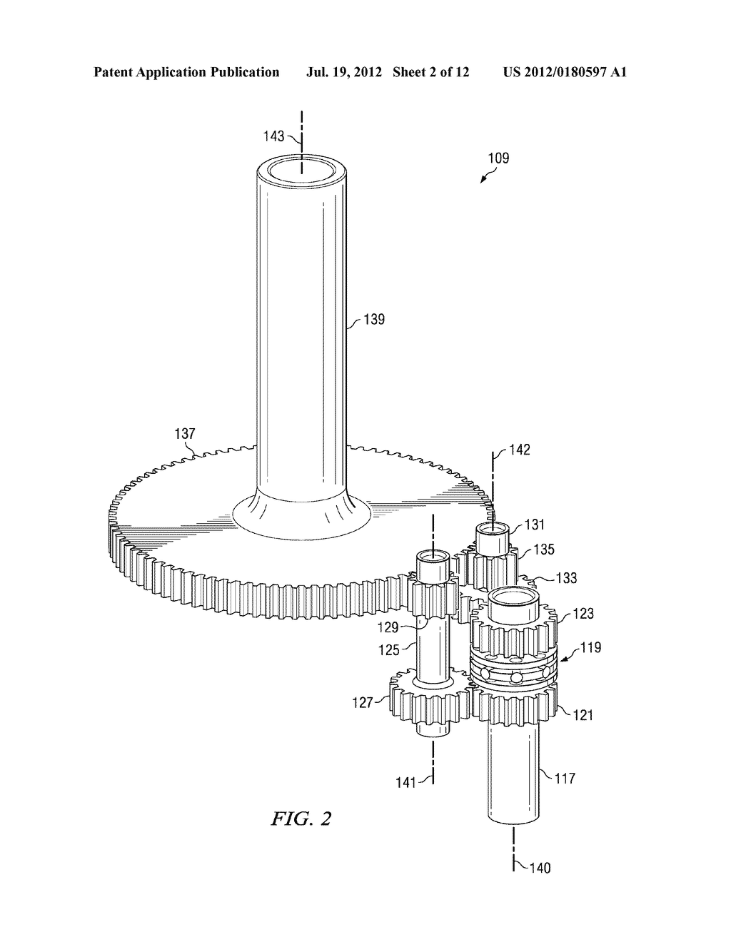 Multiple Drive-Path Transmission with Torque-Splitting Differential     Mechanism - diagram, schematic, and image 03