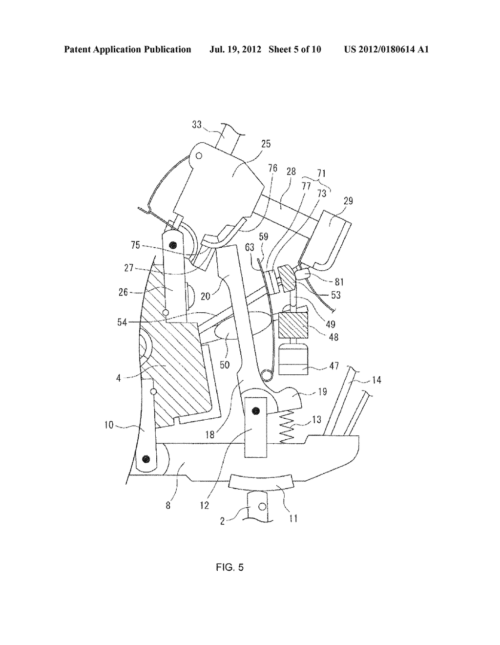 ACTION OF UPRIGHT PIANO - diagram, schematic, and image 06