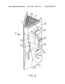 Handheld protective shield entrapment device diagram and image