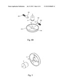 Forty millimeter caliber exercise bullet diagram and image