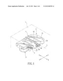 THREAD CUTTING DEVICE FOR A SEWING MACHINE diagram and image