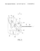 THREAD CUTTING DEVICE FOR A SEWING MACHINE diagram and image