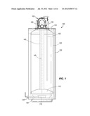 GAS-FIRED WATER HEATER WITH AN EXHAUST ASSEMBLY diagram and image