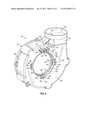 GAS-FIRED WATER HEATER WITH AN EXHAUST ASSEMBLY diagram and image