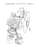 GAS-FIRED WATER HEATER WITH AN EXHAUST ASSEMBLY diagram and image