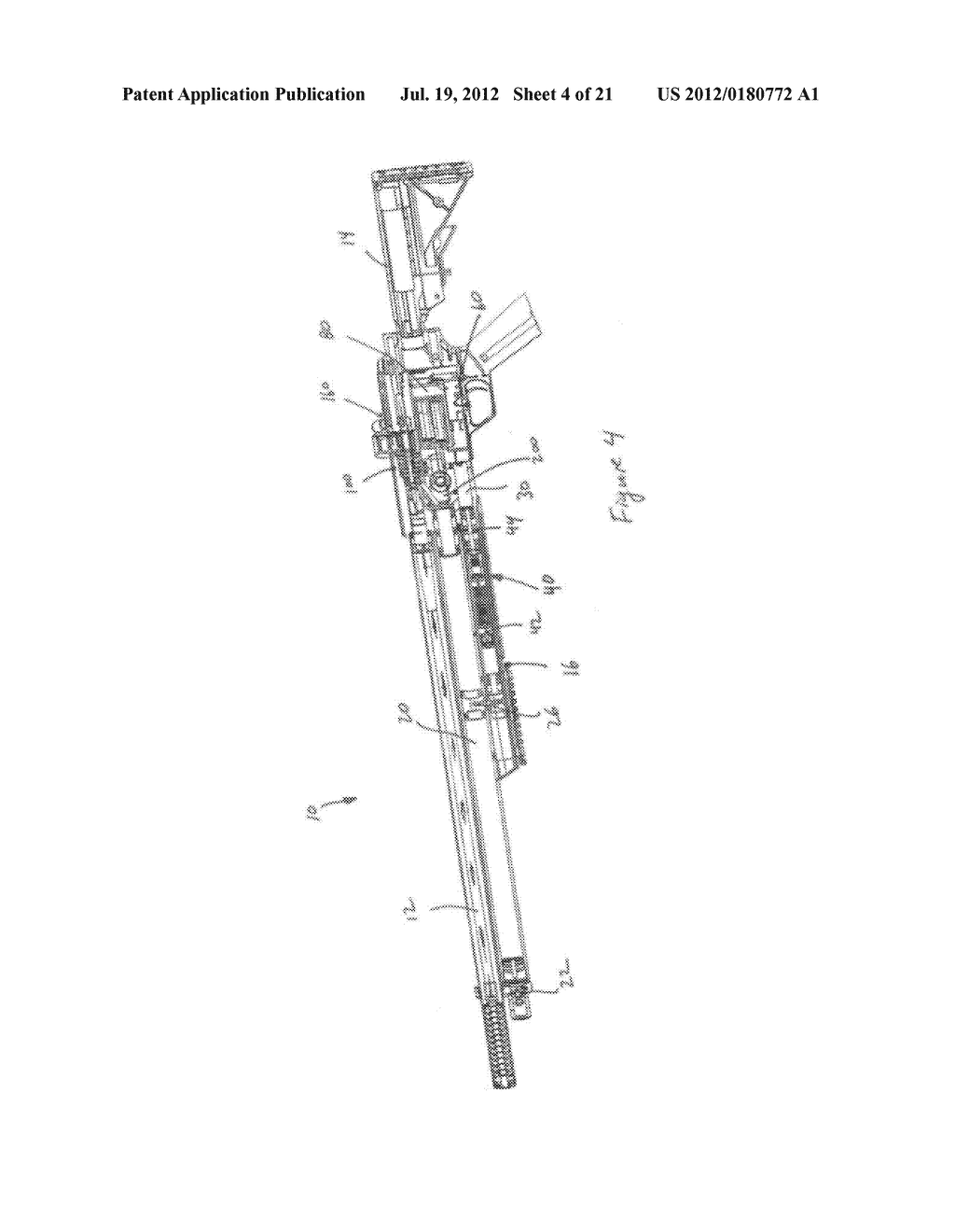 METHOD AND APPARATUS FOR FIRING A PROJECTILE WITH A MOTIVE GAS - diagram, schematic, and image 05