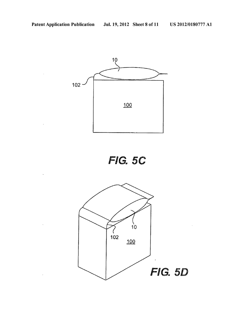 POUCH FOR INTERNAL MIXTURE OF SEGREGATED REACTANTS AND APPLICATIONS     THEREOF - diagram, schematic, and image 09