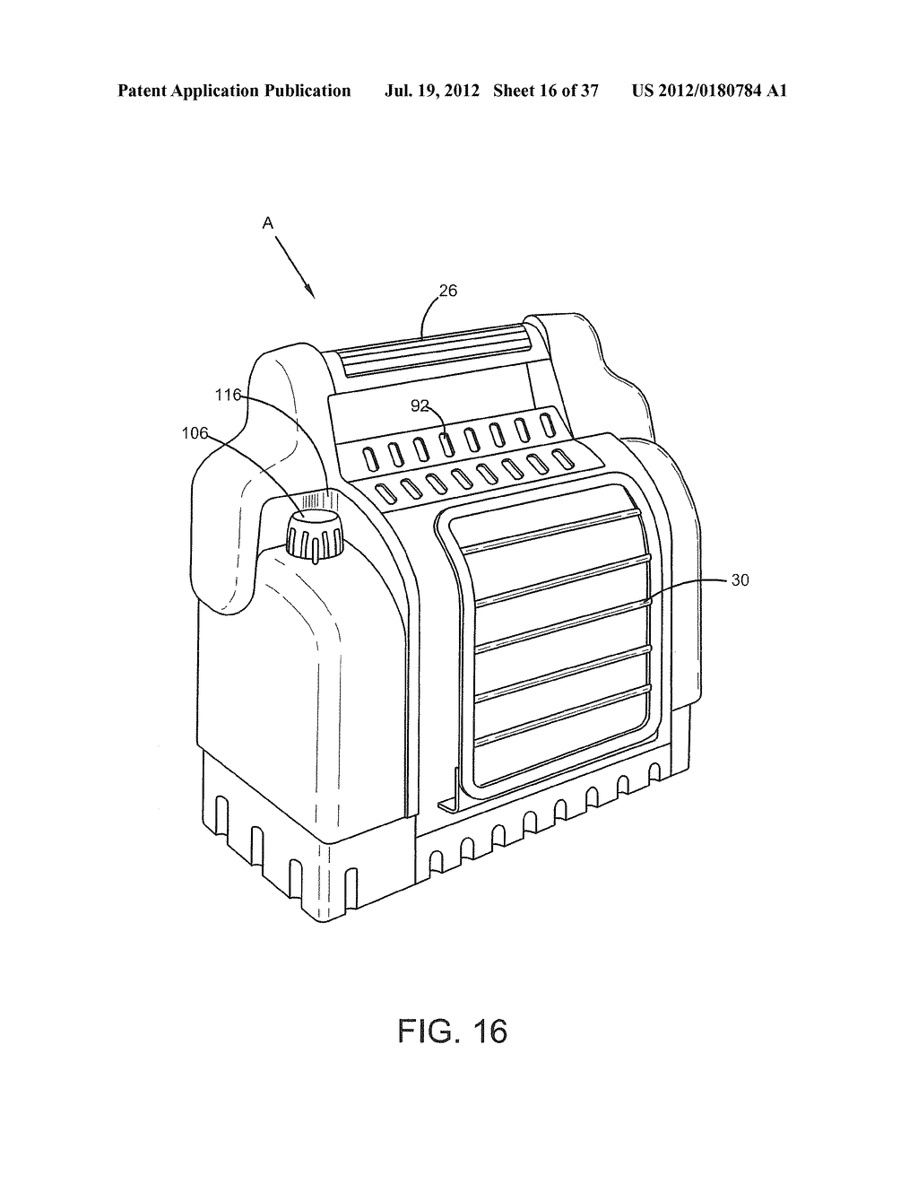 Gas-Fired Portable Unvented Infrared Heater - diagram, schematic, and image 17