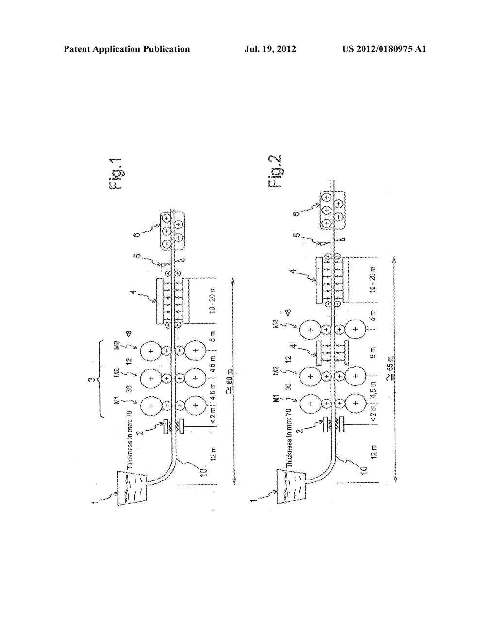 PROCESS AND PLANT FOR MANUFACTURING STEEL PLATES WITHOUT INTERRUPTION - diagram, schematic, and image 02