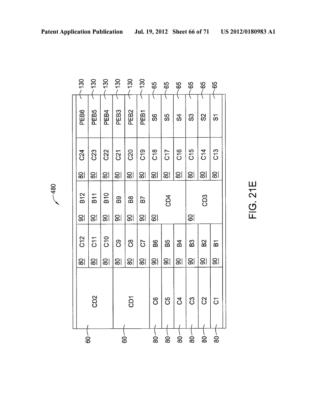 CLUSTER TOOL ARCHITECTURE FOR PROCESSING A SUBSTRATE - diagram, schematic, and image 67