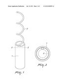 TURBULATOR FOR AN EXHAUST GAS CONVEYANCE TUBE IN A HEAT EXCHANGE APPARATUS diagram and image