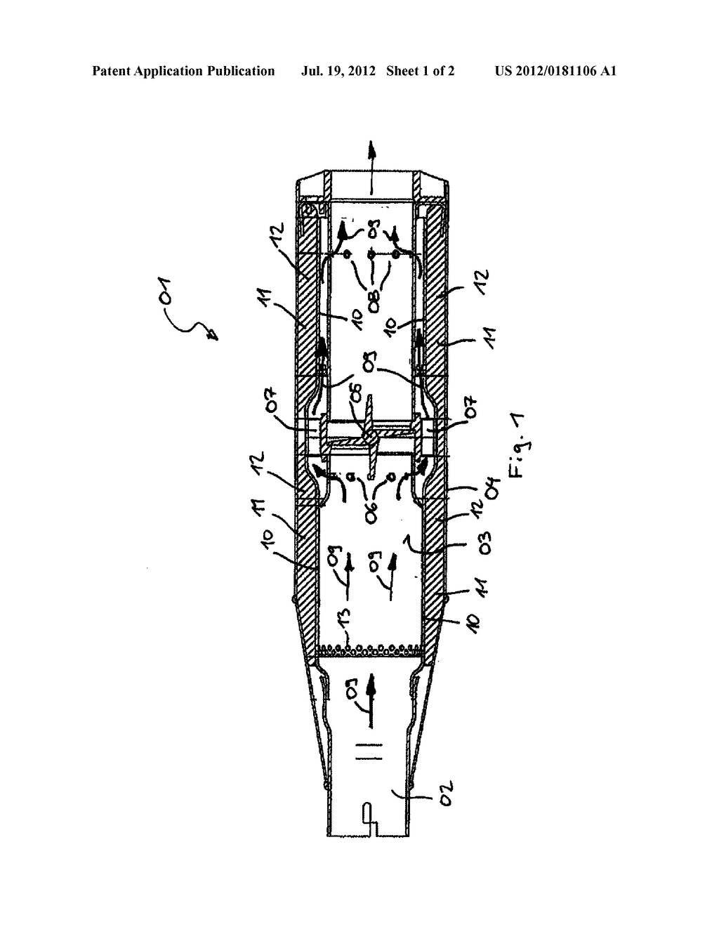 Exhaust Assembly For Use With A Combustion Engine - diagram, schematic, and image 02