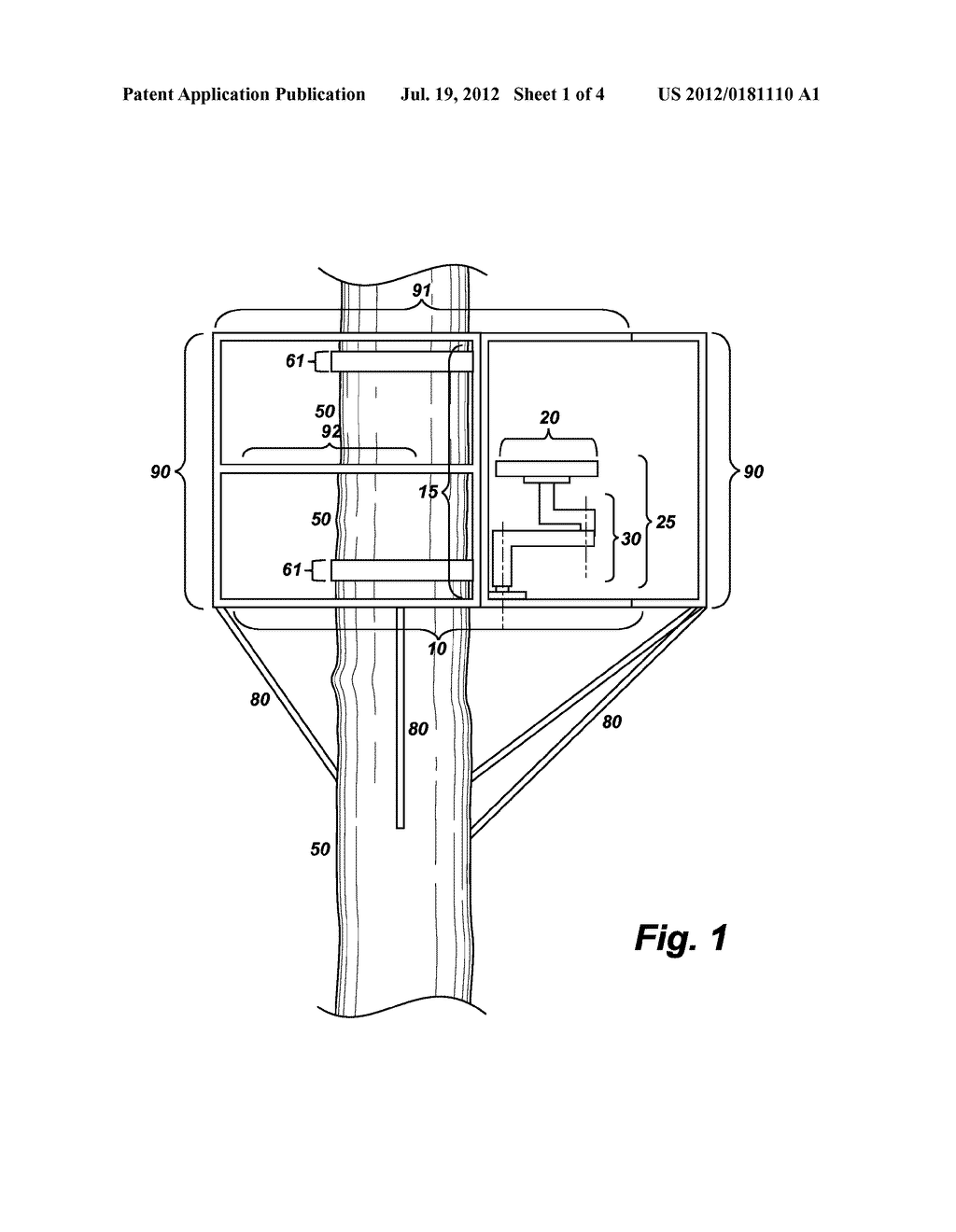 TREESTAND WITH 360 DEGREE UNOBSTRUCTED VIEWS - diagram, schematic, and image 02