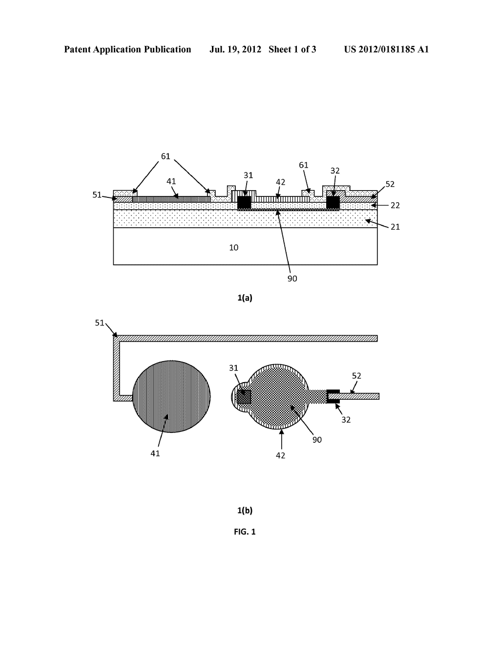 CONFIGURATION, A SENSING ELEMENT WITH SUCH CONFIGURATION, ELECTROCHEMICAL     SENSOR COMPRISING SUCH SENSING ELEMENT AND METHOD FOR ELECTROCHEMICAL     SENSING USING SUCH ELECTROCHEMICAL SENSOR - diagram, schematic, and image 02