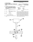 INFRARED LASER WELDING OF PLASTIC PARTS WITH ONE OR MORE OF THE PARTS     HAVING A MODIFIED SURFACE PROVIDING INCREASED ABSORBTIVITY TO INFRARED     LASER LIGHT diagram and image