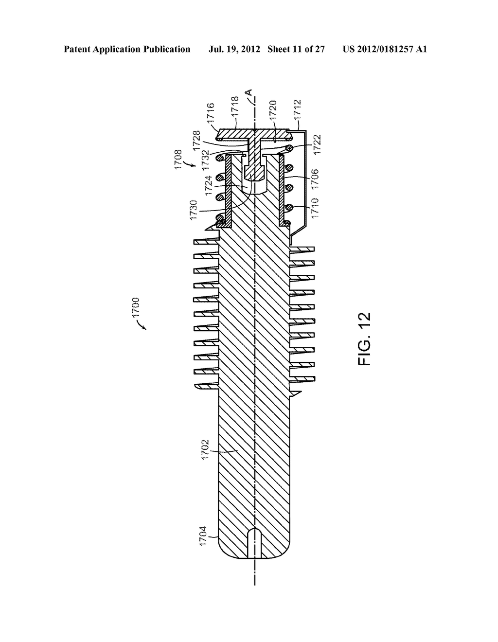 Electrode for a Contact Start Plasma Arc Torch and Contact Start Plasma     Arc Torch Employing Such Electrodes - diagram, schematic, and image 12