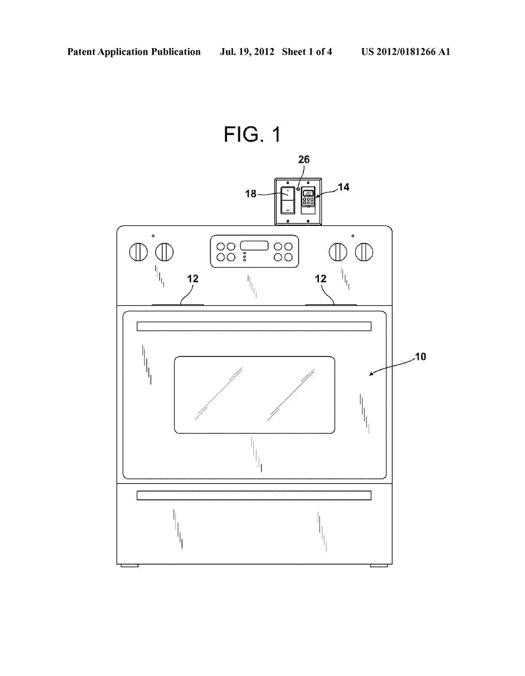 CONTROL SYSTEM FOR COOKING APPLIANCE DURING JEWISH HOLIDAYS AND SABBATH - diagram, schematic, and image 02