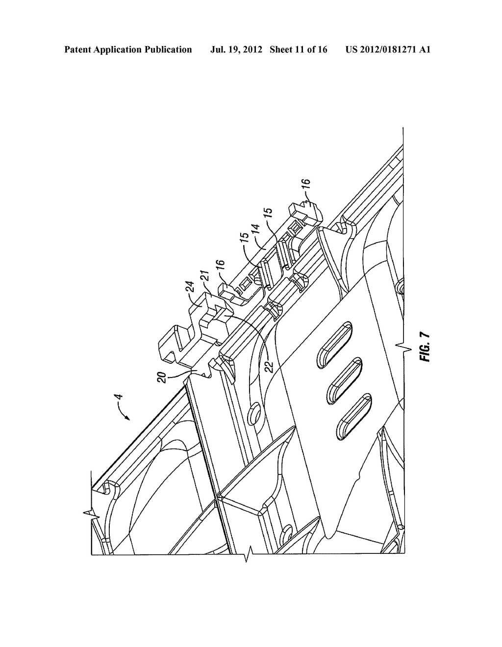 Container Comprising a Collapsible Sidewall - diagram, schematic, and image 12