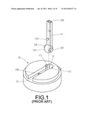 LID OF A CANTEEN diagram and image