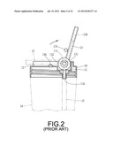 LID OF A CANTEEN diagram and image