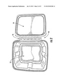 TAMPER-EVIDENT CONTAINER WITH MULTI-ACTION BREAKAWAY HINGE diagram and image