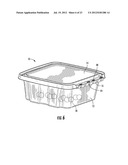 TAMPER-EVIDENT CONTAINER WITH MULTI-ACTION BREAKAWAY HINGE diagram and image
