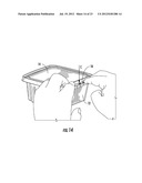 TAMPER-EVIDENT CONTAINER WITH MULTI-ACTION BREAKAWAY HINGE diagram and image