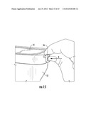 TAMPER-EVIDENT CONTAINER WITH MULTI-ACTION BREAKAWAY HINGE diagram and image