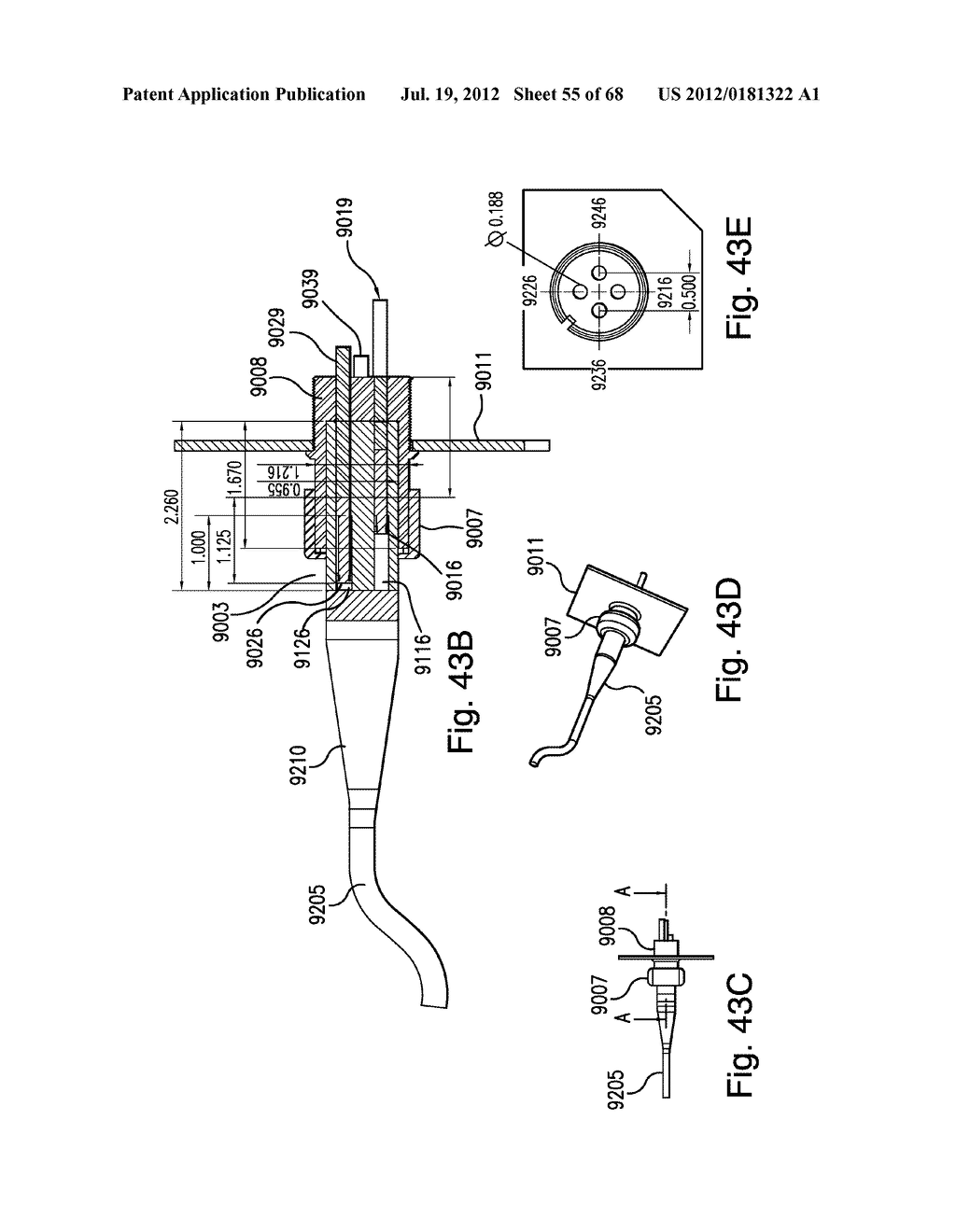 SURGICAL STAPLING DEVICE AND METHOD - diagram, schematic, and image 56