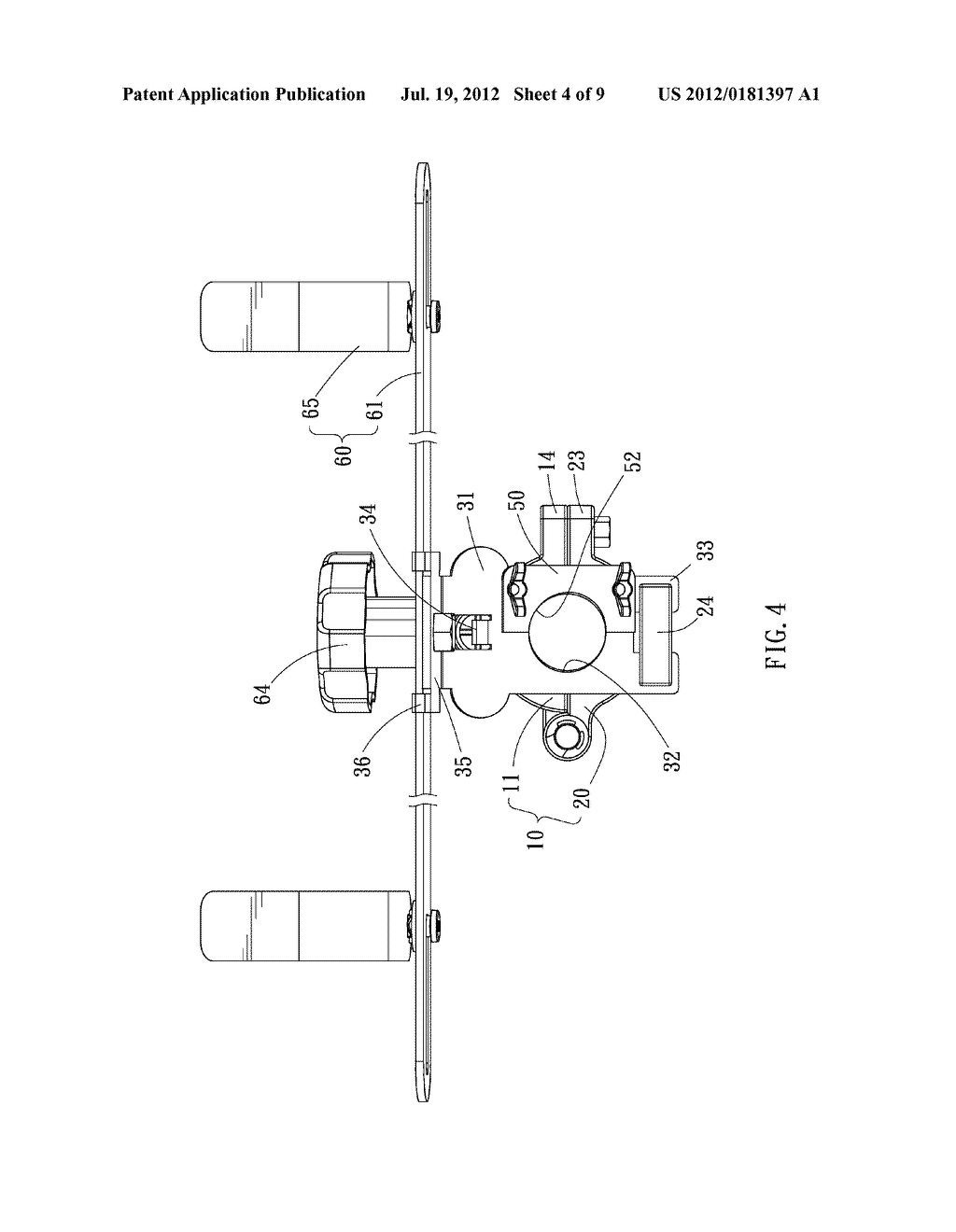 Apparatus for Displaying a Bicycle on a Post - diagram, schematic, and image 05