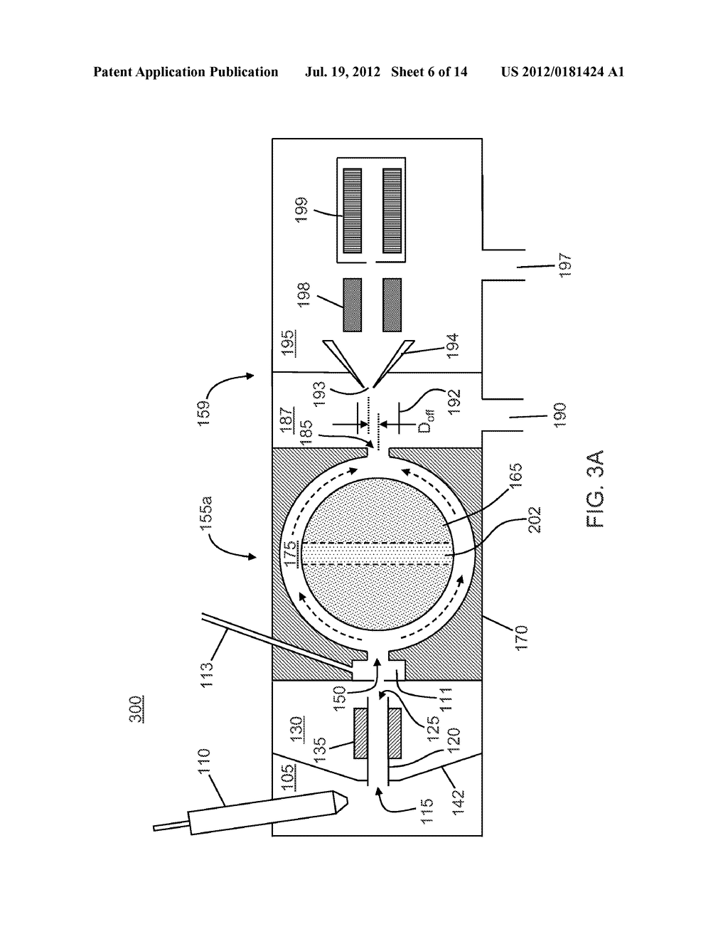 FAIMS Having a Displaceable Electrode for On/Off Operation - diagram, schematic, and image 07