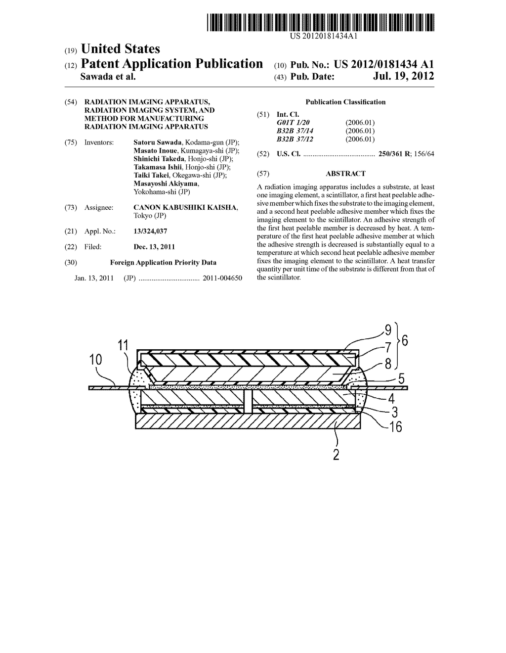 RADIATION IMAGING APPARATUS, RADIATION IMAGING SYSTEM, AND METHOD FOR     MANUFACTURING RADIATION IMAGING APPARATUS - diagram, schematic, and image 01