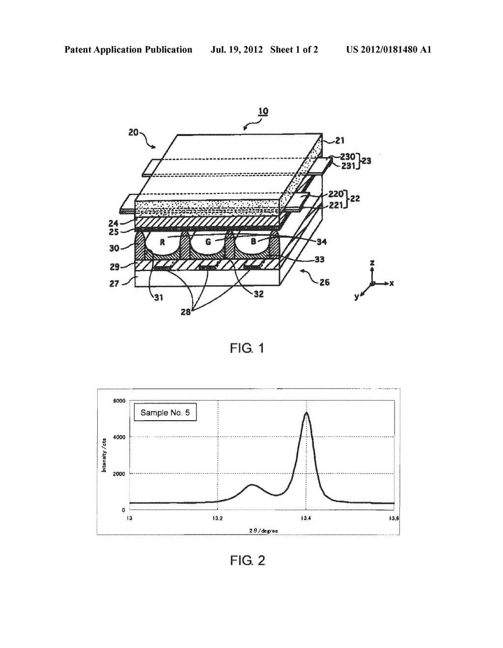 BLUE PHOSPHOR, LIGHT-EMITTING DEVICE, AND PLASMA DISPLAY PANEL - diagram, schematic, and image 02